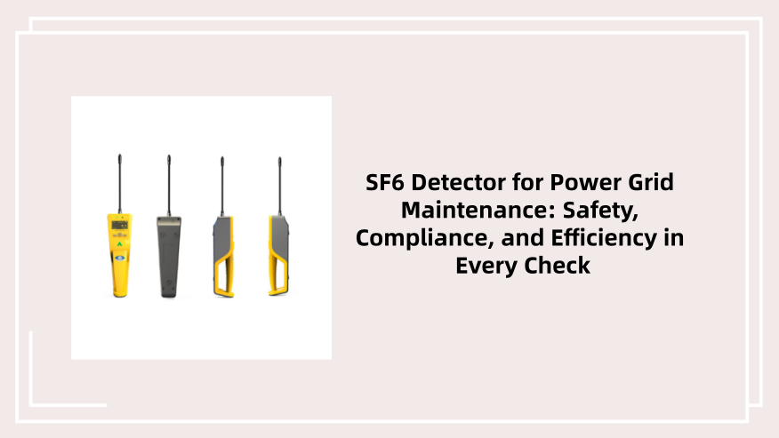 SF6 Detector for Power Grid Maintenance